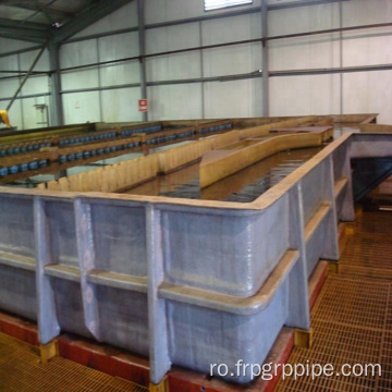 Electrorefinning Polimer Concrete Cells cu placă de catod